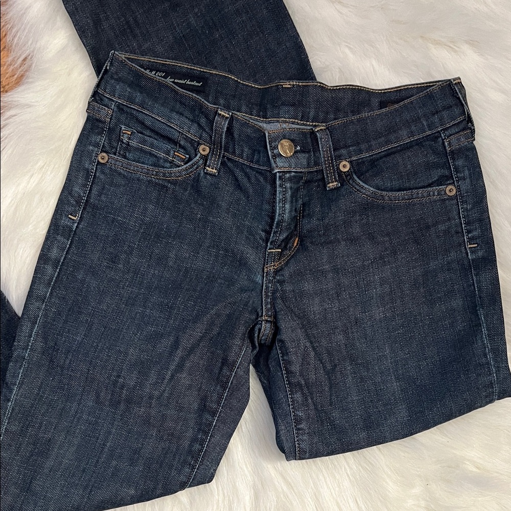 Citizens Of Humanity Dark Indigo Boot Cut Jeans